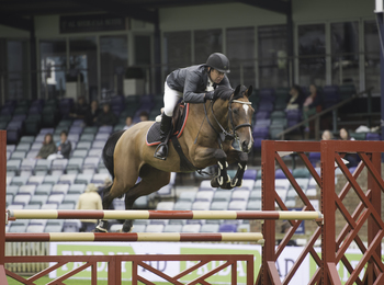 Alister Hippisley-Gatherum claims top spot in the SEIB Winter Novice Qualifier at Northcote Stud